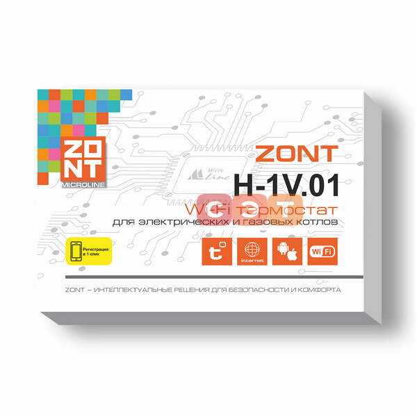 Комнатный GSM-термостат ZONT H-1V (снят с производства)
